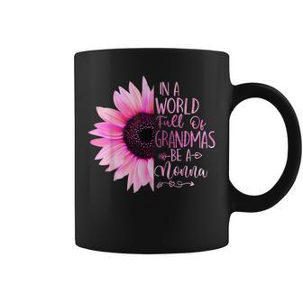 In A World Full Of Grandmas Be A Nonna Sunflower Coffee Mug - Thegiftio UK