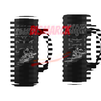 World War 2 German Bismarck Ship Model Ww2 Battleship Boys Coffee Mug | Mazezy
