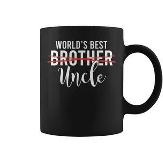 Worlds Best Brother Uncle Godfather Niece Nephew Relatives Coffee Mug | Mazezy CA