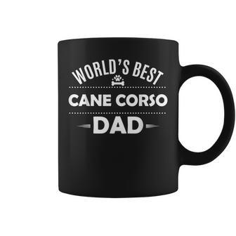 Worlds Best Cane Corso Dad T - Italian Mastiff Coffee Mug | Mazezy