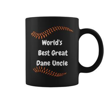 Worlds Best Great Dane Uncle Coffee Mug | Mazezy DE