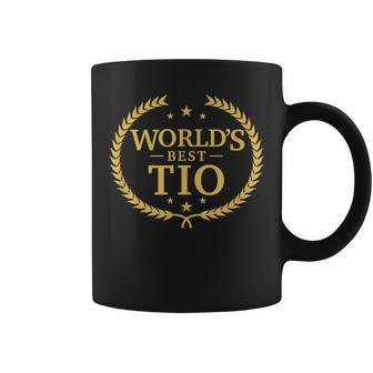 Worlds Best Tio - Greatest Ever Uncle Award Coffee Mug | Mazezy UK