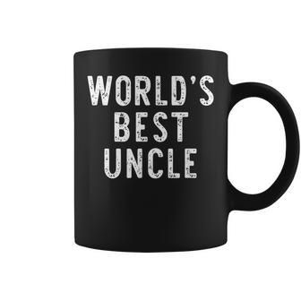 Worlds Best Uncle Funny Family Coffee Mug | Mazezy