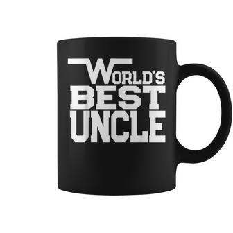Worlds Best Uncle Uncle Gift Coffee Mug | Mazezy