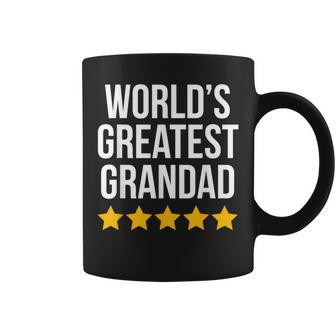 Worlds Greatest Grandad Grandpa Funny Fathers Day Grandpa Funny Gifts Coffee Mug | Mazezy