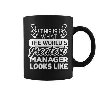 World's Greatest Manager Best Manager Ever Coffee Mug | Mazezy