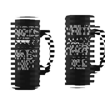 Worlds Okayest Uncle | Funny Uncle Coffee Mug | Mazezy