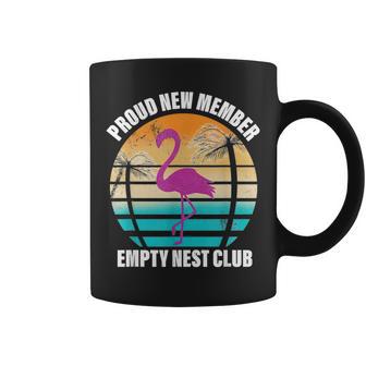 Worn Style Empty Nest Club Gift For Parents Empty Nesters Coffee Mug - Monsterry