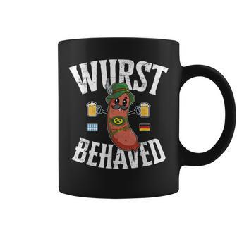 Wurst Behaved German Bratwurst Oktoberfest Coffee Mug - Thegiftio UK