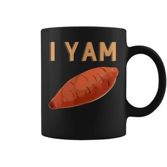 I Yam Shes My Sweet Potato Matching Couple Halloween Fall Sweet Potato Coffee Mug | Mazezy