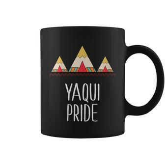 Yaqui Pride Native American Tent Tents Yoeme Proud Men Women Coffee Mug | Mazezy