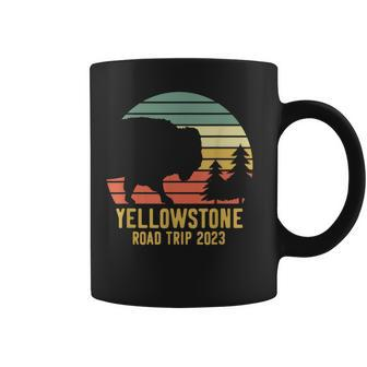 Yellowstone National Park Family Road Trip 2023 Matching Coffee Mug | Mazezy CA