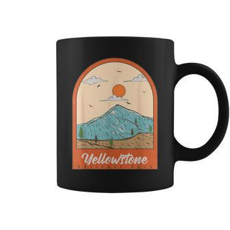Yellowstone National Park - Throwback Design - Classic Coffee Mug | Mazezy UK