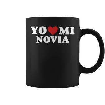 Yo Amo A Mi Novia Heart Love Latino Coffee Mug - Seseable