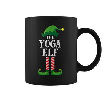 Yoga Elf Matching Family Group Christmas Party Gift For Women Coffee Mug - Thegiftio UK
