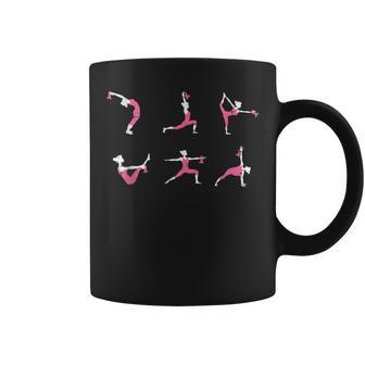 Yoga Workout Pink Cool Breast Cancer Awareness Coffee Mug | Mazezy