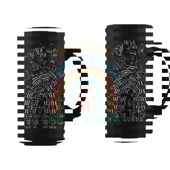 You Are More Than A Test Score Cool Rainbow Test Day Teacher Coffee Mug - Thegiftio