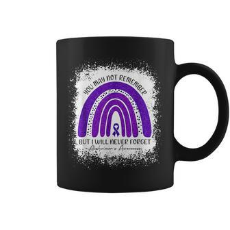 You May Not Remember But I Will Never Forget Alzheimer Coffee Mug | Mazezy
