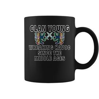 Young Scottish Scotland Family Clan Name Young Funny Gifts Coffee Mug | Mazezy