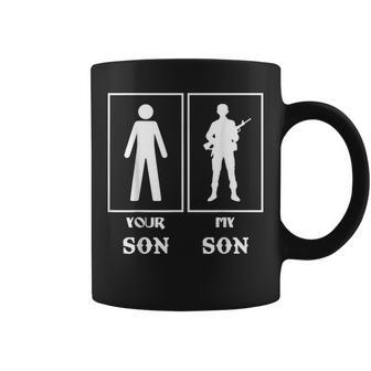 Your Son And My Son In Us Army Veteran Dad Coffee Mug | Mazezy