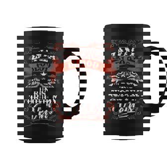 Zavala Blood Runs Through My Veins Name Coffee Mug | Mazezy