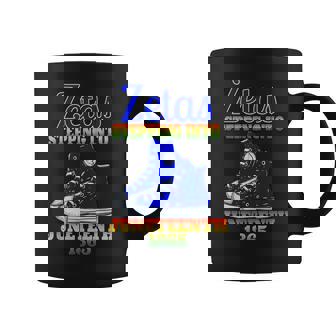 Zetas Stepping Into Junenth 1865 Finer Sisterhoods Line Coffee Mug | Mazezy