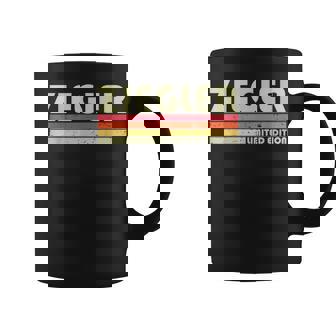 Ziegler Surname Funny Retro Vintage 80S 90S Birthday Reunion Coffee Mug | Mazezy