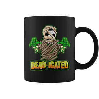 Zombie Soccer Player Scary Soccer Halloween Coffee Mug - Monsterry