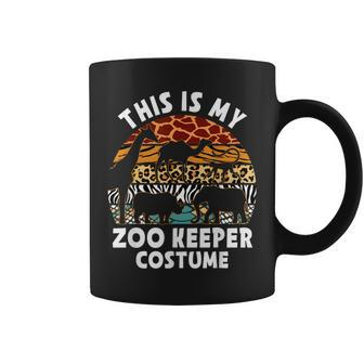This Is My Zoo Keeper Costume Zoo Garden Animal Lover Keeper Coffee Mug