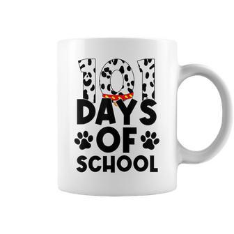 101 Days Of School Today Funny Pet Lover Dalmatian Coffee Mug | Mazezy