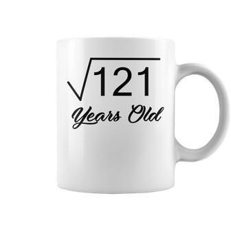 11Th Birthday Gift 11 Years Old Square Root Of 121 Coffee Mug | Mazezy