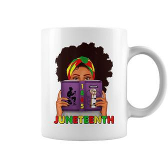 1865 Junenth African American Freedom Day Women Girls Coffee Mug | Mazezy