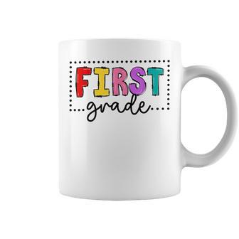 1St Grade Team First Grade Squad Teachers Girls Boys Coffee Mug | Mazezy