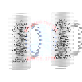 4Th Of July Spilling The Tea Since 1773 History Teacher Gifts For Teacher Funny Gifts Coffee Mug | Mazezy