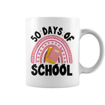 50 Days Of School Children Happy 50Th Day Of School Coffee Mug - Monsterry
