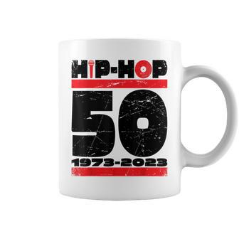 50Th Anniversary Of Hip Hop 50 Years Of Hip Hop Old Music Coffee Mug - Thegiftio UK