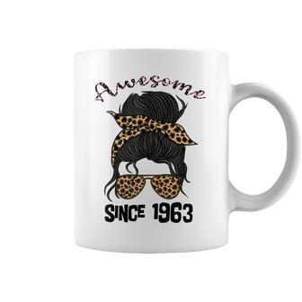 60 Year Old Awesome Since 1963 59Th Birthday Woman And Girl Coffee Mug - Seseable