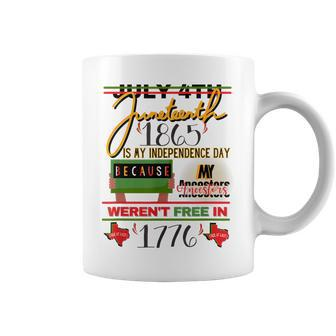 African American June 19Th Independence Day Coffee Mug | Mazezy