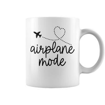 Airplane Mode Traveling Vacation For Traveler Coffee Mug - Monsterry AU
