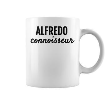 Alfredo Connoisseur Fun Italian Food Love T Coffee Mug | Mazezy