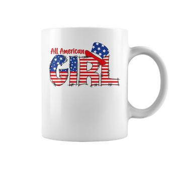 All American Girl Matching Family Fourth 4Th Of July Coffee Mug - Monsterry AU