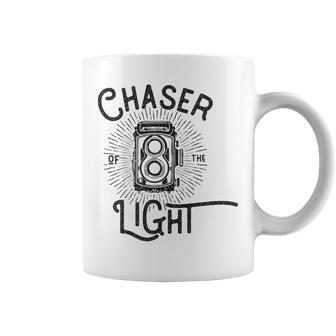 Analog Photography Lover T Light Chaser Photography Funny Gifts Coffee Mug | Mazezy