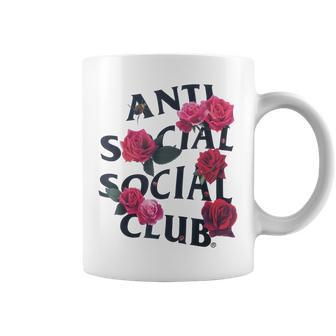 Antisocial Introvert I Hate People Antisocial Club Coffee Mug | Mazezy