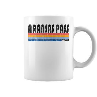 Aransas Pass Tx Hometown Pride Retro 70S 80S Style Coffee Mug | Mazezy CA