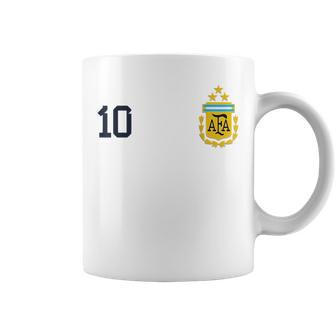 Argentina 3 Stars Argentinian Flag Three Stars 10 Argentina Coffee Mug - Seseable