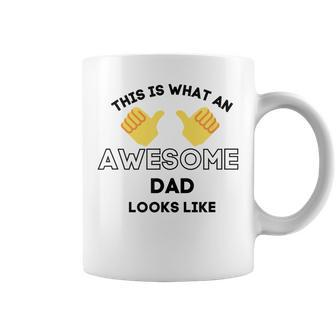 Awesome Dad Gift For Mens Funny Gifts For Dad Coffee Mug | Mazezy