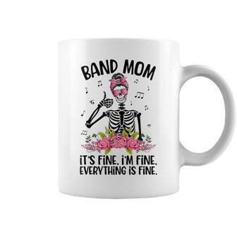 Band Mom Marching Band Mom Marching Band Mama Coffee Mug - Monsterry UK