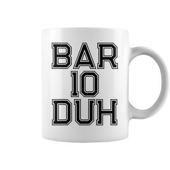 Bar 10 Duh Bartender Gift Barkeep Funny Alcohol Drink Maker Coffee Mug | Mazezy