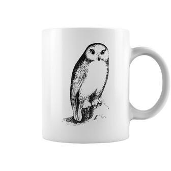 Barn Owl Tyto Alba Ornithology Bird Watching Lover Coffee Mug | Mazezy