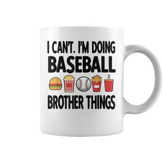 Baseball Brother Things Proud Baseball Player Bro Funny Gifts For Brothers Coffee Mug | Mazezy
